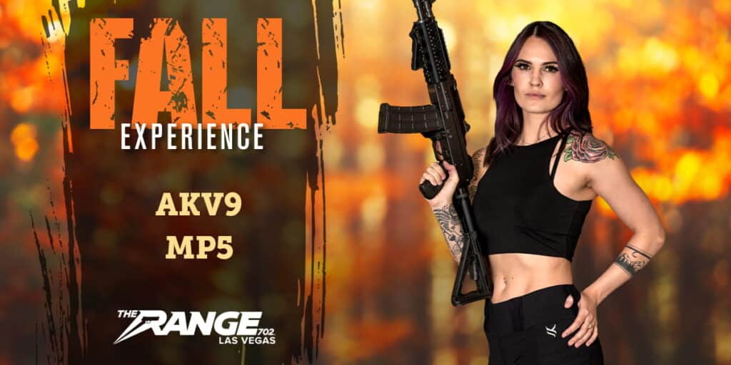 woman holding machine gun
