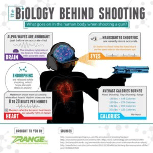 infographic for biology behind shooting